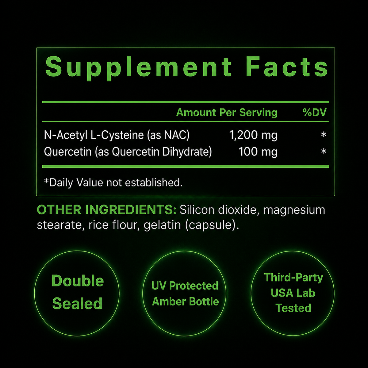 DetoxxLab™ NAC (N-Acetyl-Cysteine)